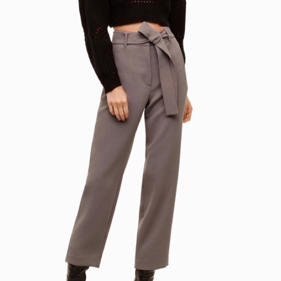 Aritzia Pants - Wilfred Tie-Front Pants